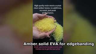 Kenar bantlama için EVA sıcakta eriyen yapıştırıcılar amber katı