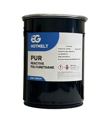 satın al High Viscosity 50000mPa·s PUR Hot Melt Adhesive for Woodworking with 120ºC-140ºC Service Temperature and 78 ± 5 ºC Softening Point online manufacture