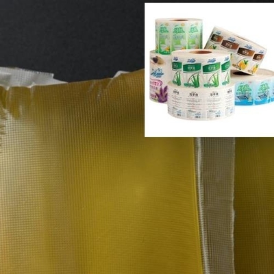 CAS No.4253-34-3 Kağıt OPP PET Film Etiketi İçin Paketleme Sıcak Eriyik Yapıştırıcısı